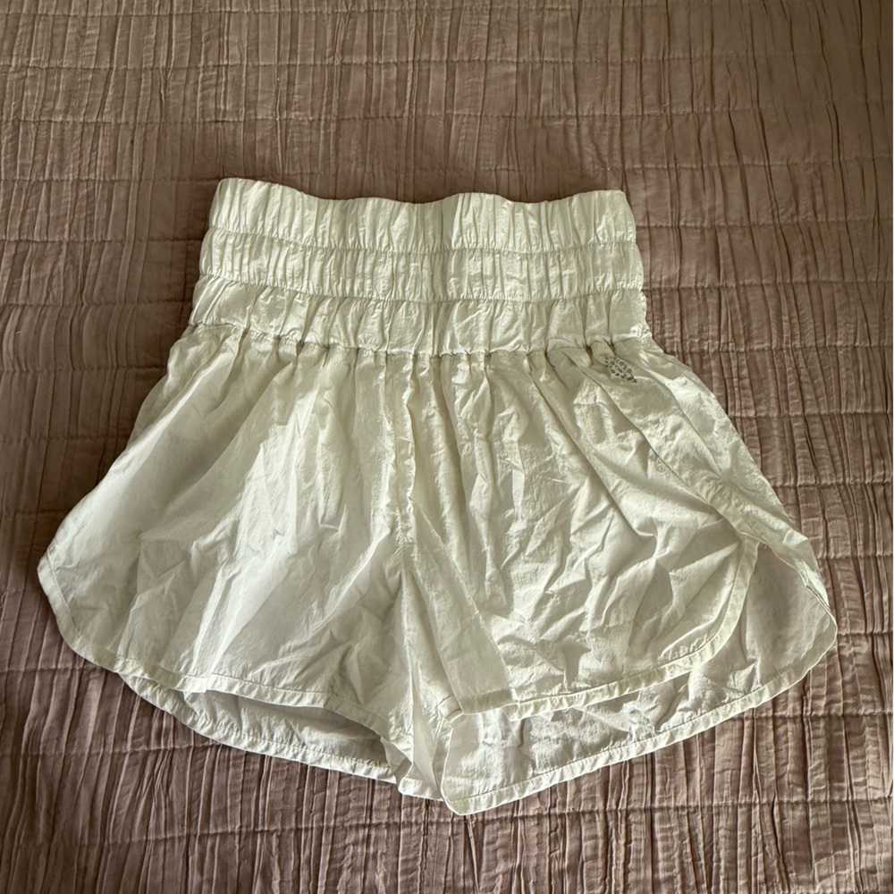 Free People FP Movement White Shorts
